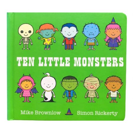 Ten Little Monsters by Michael Brownlow, Simon Rickerty